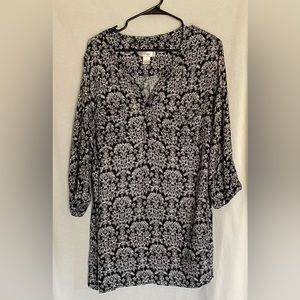 Womens CJ Banks Soft Cotton 3/4 Sleeve Shirt Plus Size 4X